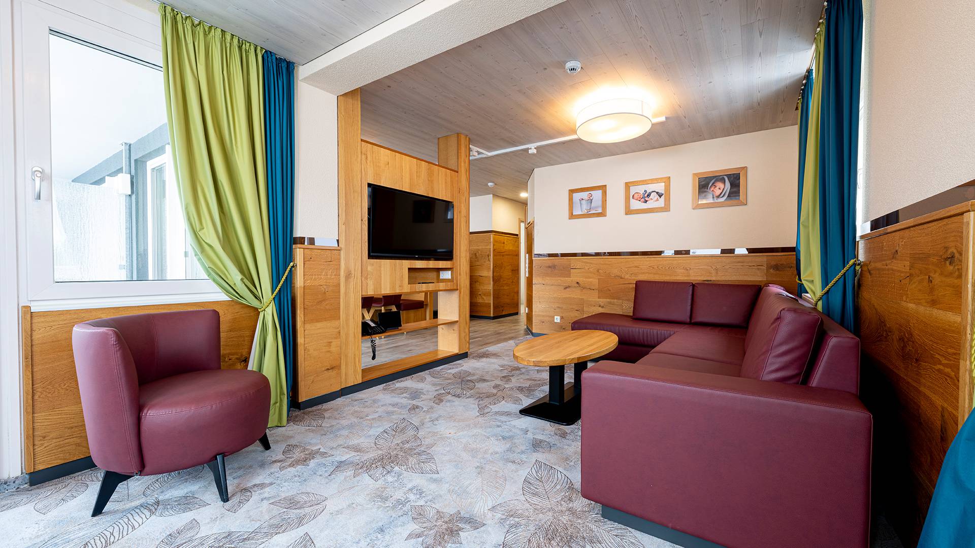 Feldberger Hof Zimmer Family Appartement Wohnzimmer