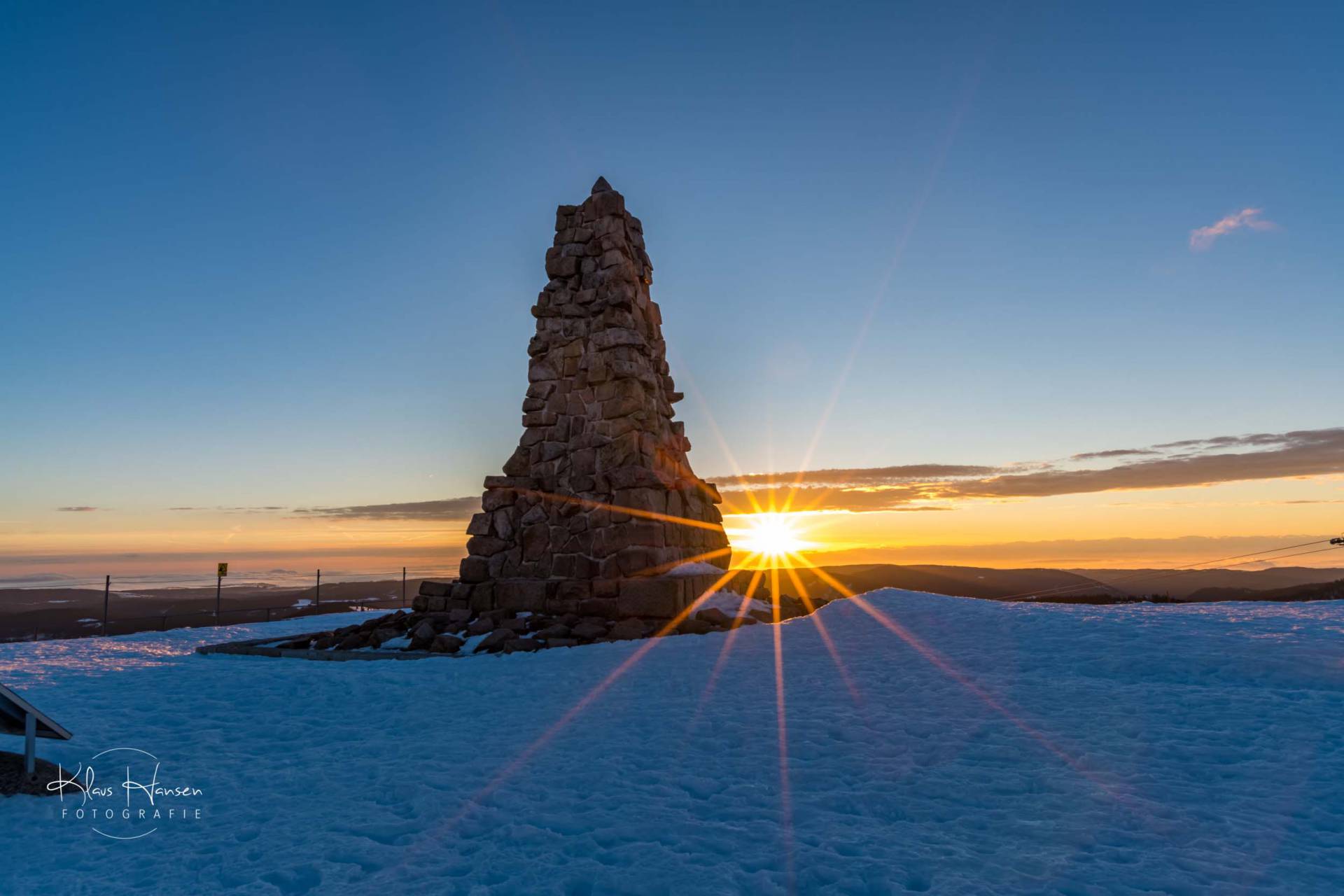 Sonnenaufgang am Feldberg