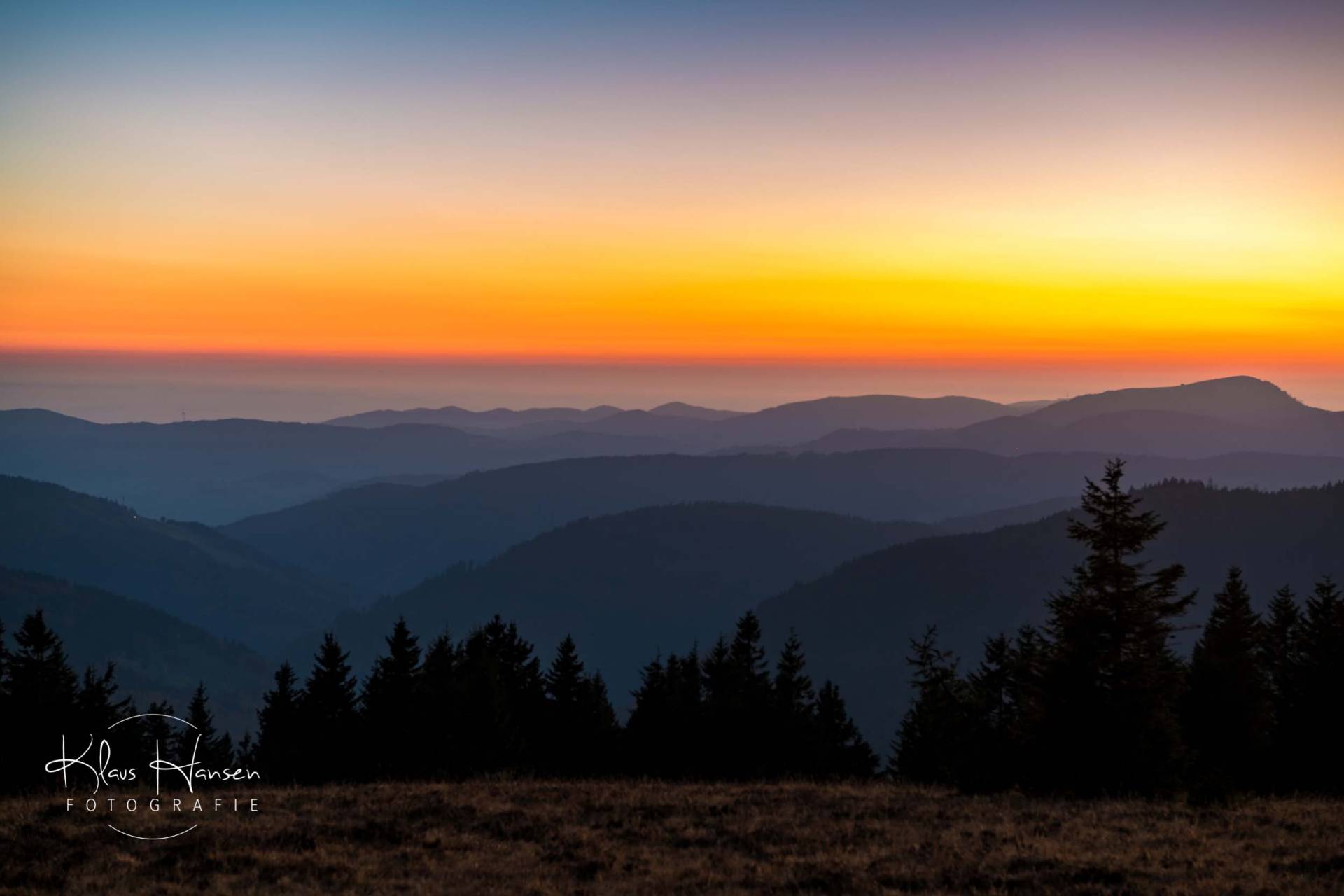 Sonnenaufgang am Feldberg