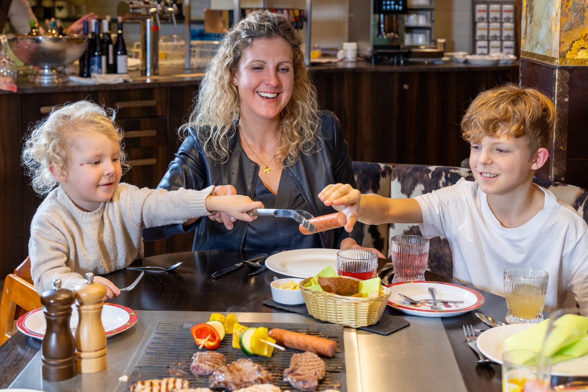 Plaisir du barbecue pour toute la famille - Feldberger Hof 