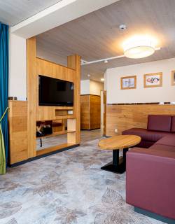 Feldberger Hof Zimmer Family Appartement Wohnzimmer