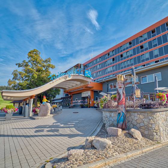Feldberger Hof Hoteleingang