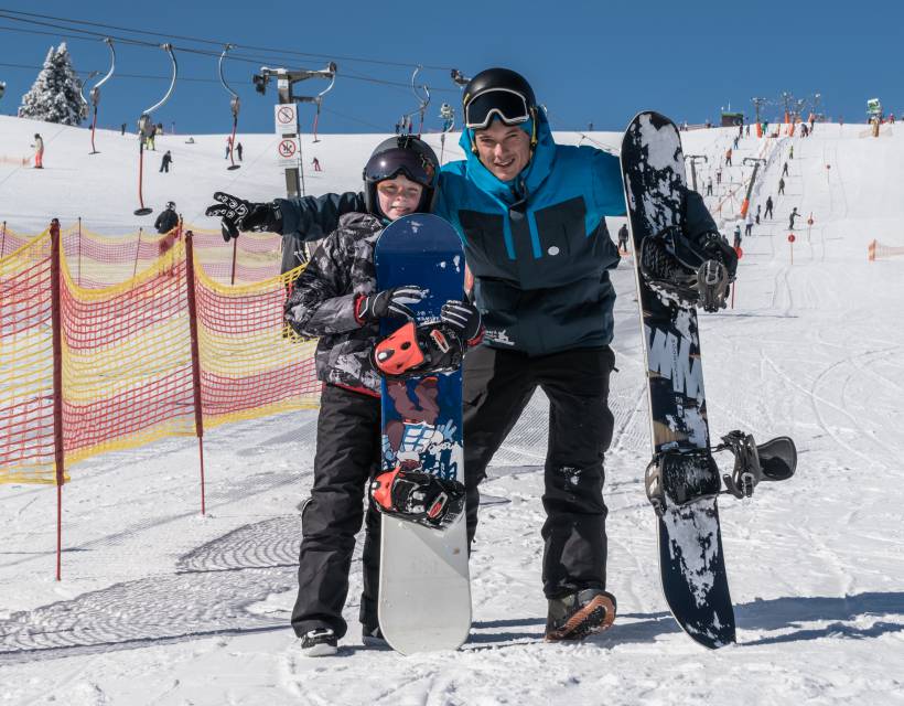À qui s'adresse le ski au Feldberg?: À chacun son terrain - Feldberger Hof 