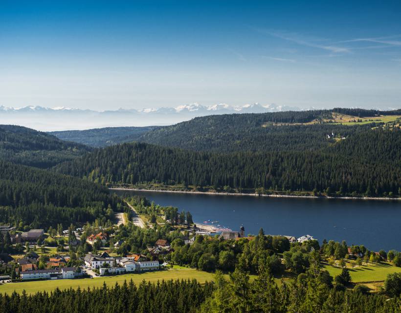 Schluchsee von Oben
