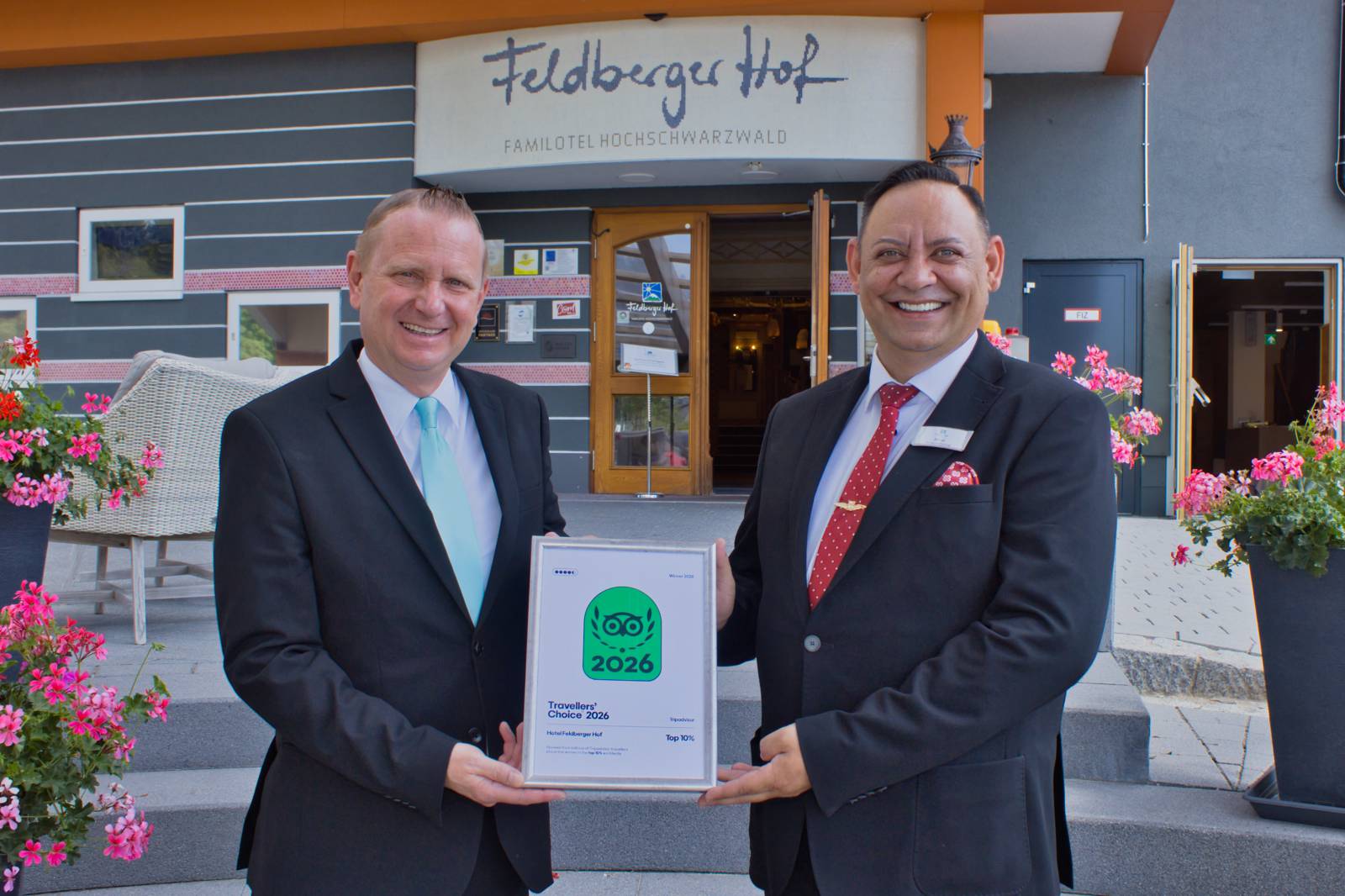 Wir gehören zu den beliebtesten 10% der Hotels weltweit Symbolfoto