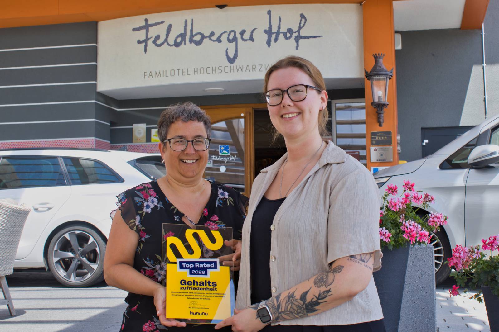 Top-Arbeitgeber im Schwarzwald: Feldberger Hof erhält kununu Award und Leading Employer Deutschland 2026 Symbolfoto