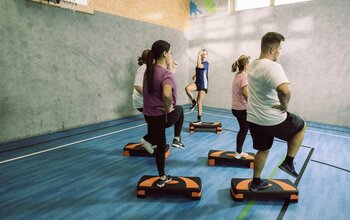 Fitness mit dem Stepper