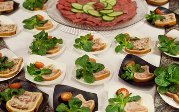 Essen vom Buffet
