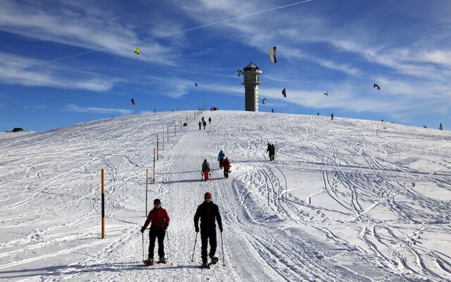 Schneeschuhwandern am Feldberg